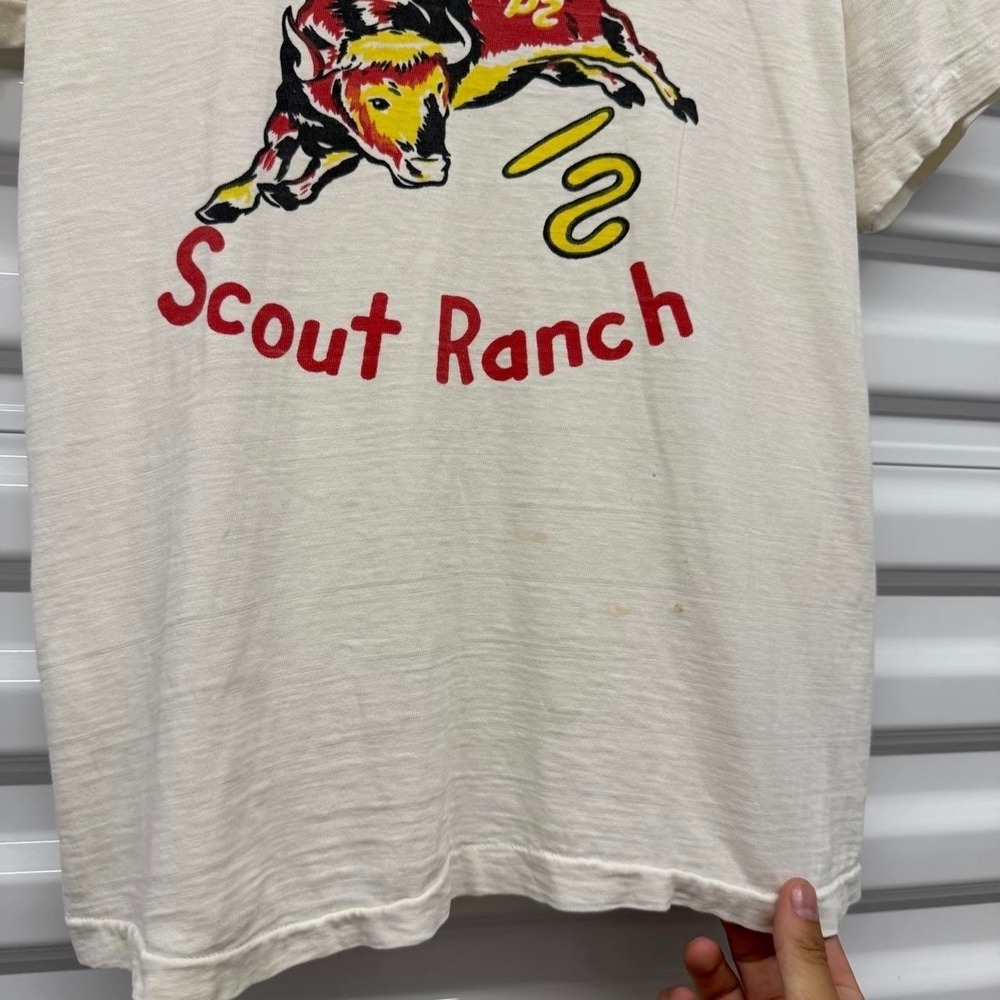 VTG 60's Philmont Scout Ranch Boy Scouts Of America T-Shirt Size S - Picture 3 of 5